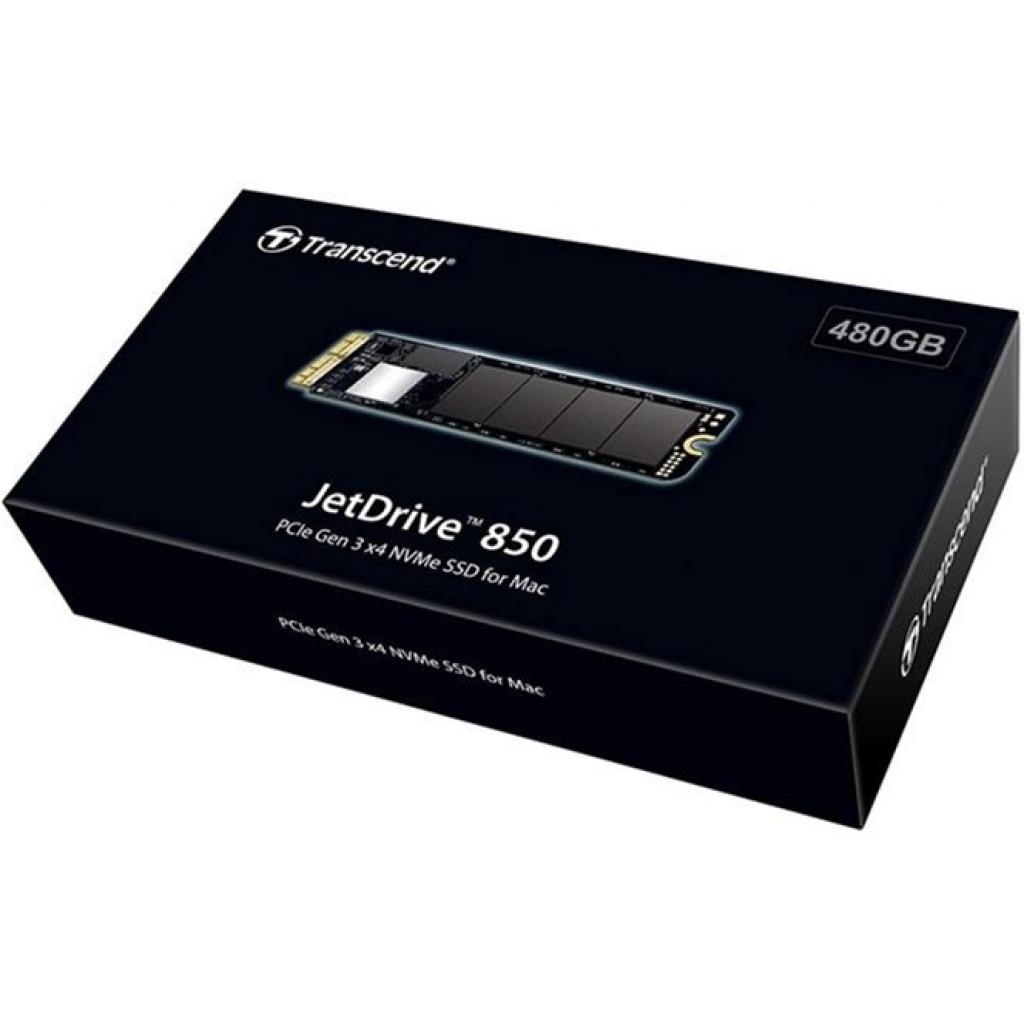 Накопичувач SSD M.2 2280 480GB Transcend (TS480GJDM850) - зображення 3