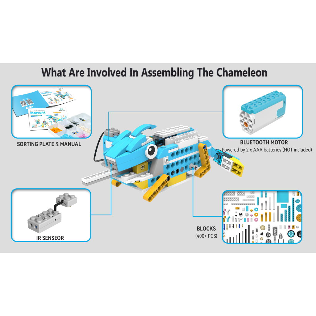 Конструктор Makerzoid Smart Robot Premium (MKZ-PF-PM) - зображення 6