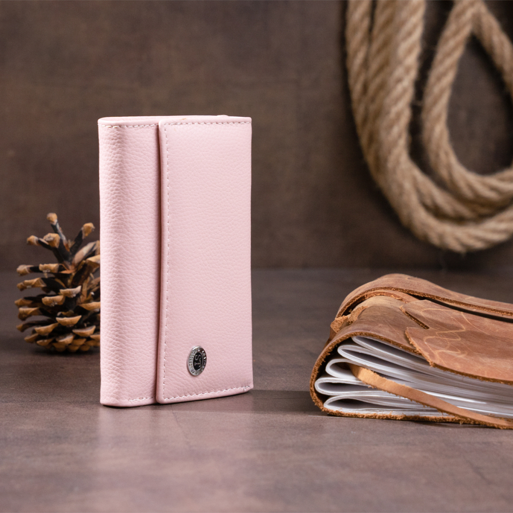 Гаманець ST Leather Рожевий (19227) - зображення 7