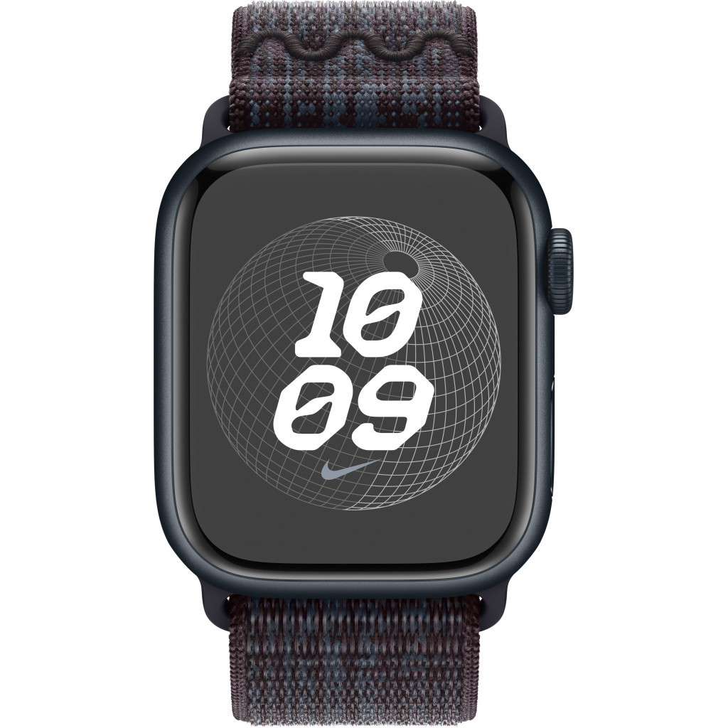 Ремінець до смарт-годинника Apple 41mm Black/Blue Nike Sport Loop (MUJV3ZM/A) - зображення 3