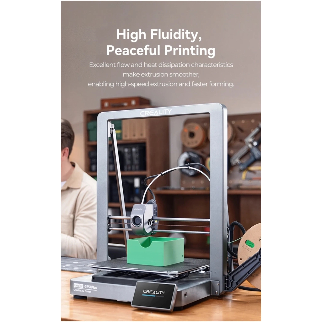 Пластик для 3D-принтера Creality PLA Fast, Ender, 1.75мм black1kg+white 1kg (3301010395) - зображення 2
