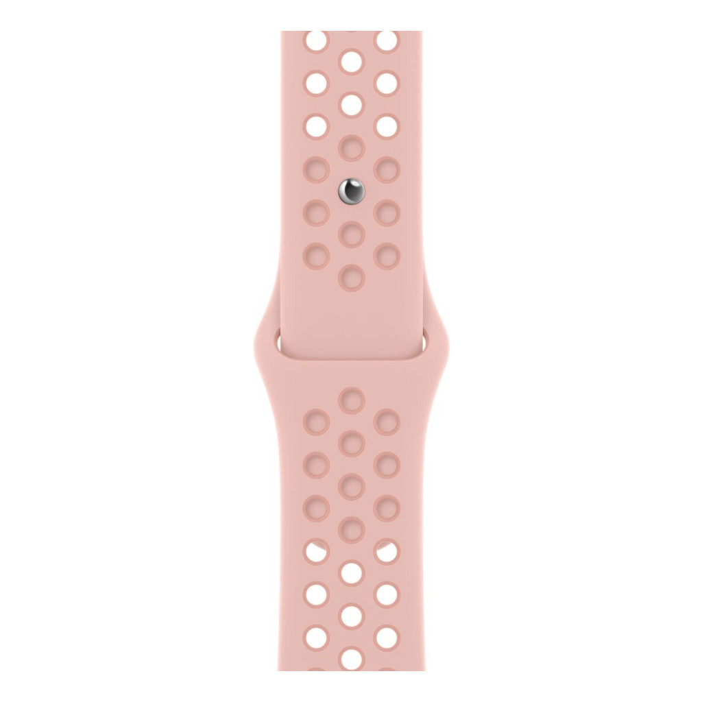 Ремінець до смарт-годинника Apple 41mm Pink Oxford/Rose Whisper Nike Sport Band - Regular (MN6P3ZM/A) - зображення 1