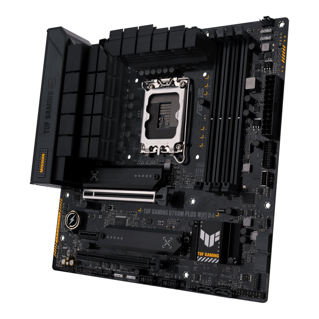 Материнська плата ASUS TUF GAMING B760M-PLUS WIFI D4 - зображення 3