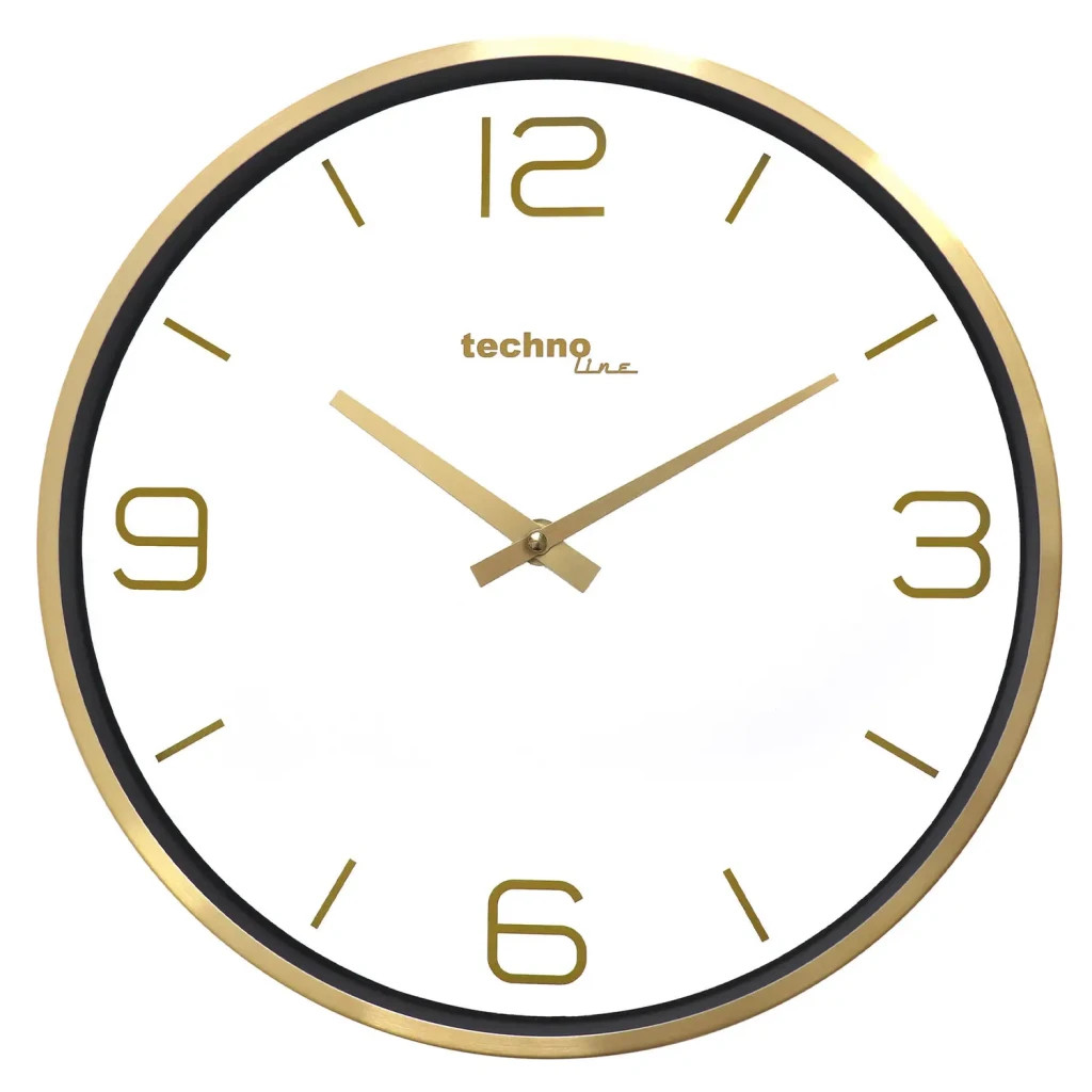Настінний годинник Technoline WT7280 Gold (DAS302335) - зображення 1