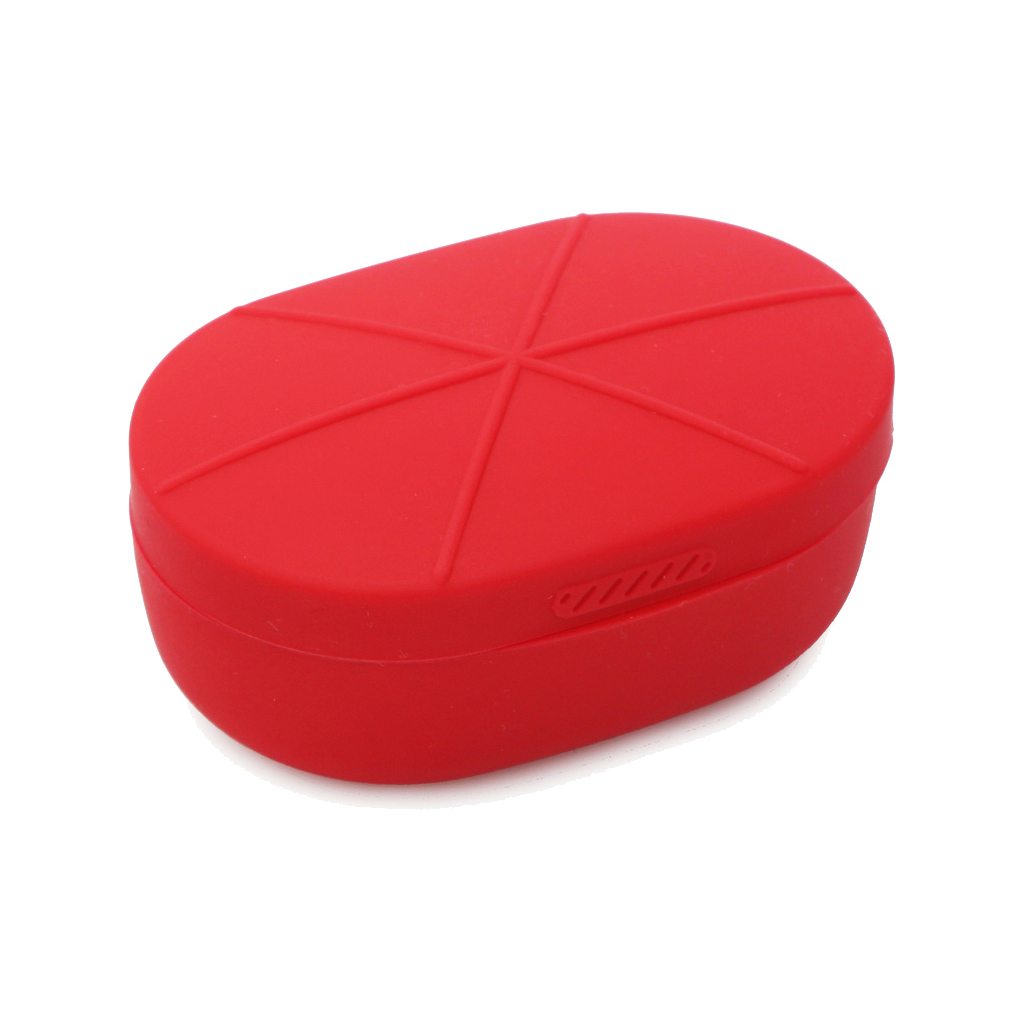 Чохол для навушників BeCover Silicon для Xiaomi Redmi AirDots / Redmi AirDots 2 / Redmi AirDots S Red (703830) - зображення 4