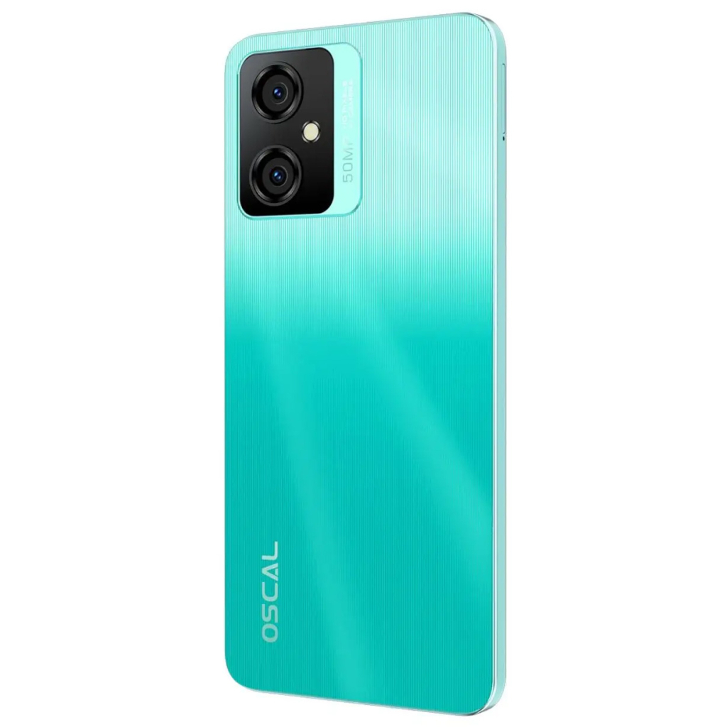 Мобільний телефон Oscal C70 6/128GB Green - зображення 4