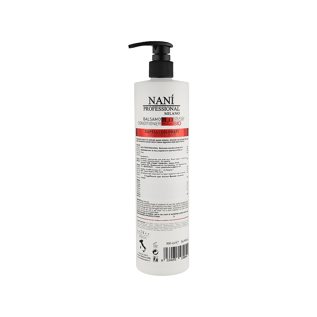 Кондиціонер для волосся Nani Professional Milano для фарбованого волосся 500 мл (8034055535844) - зображення 2
