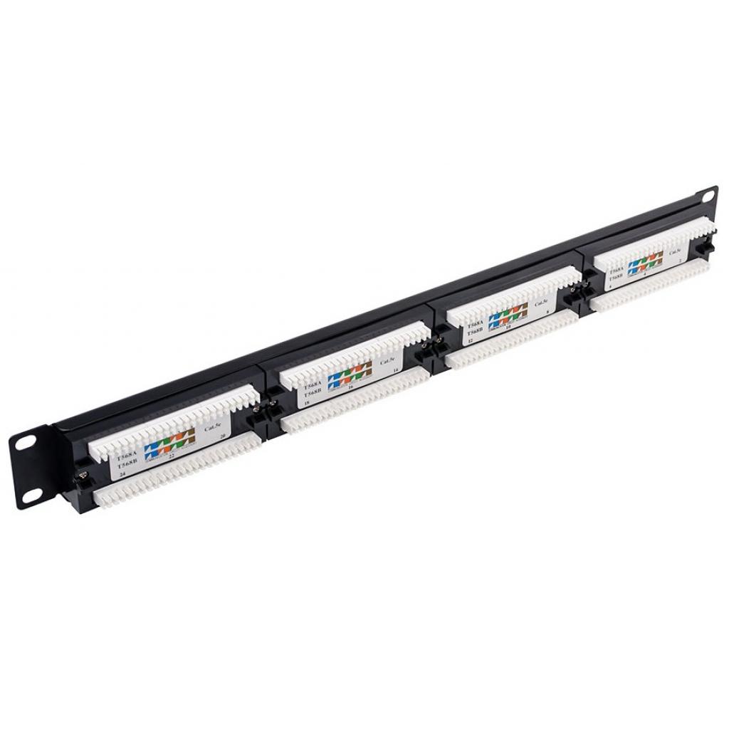 Патч-панель Atcom 19" 24 порта UTP (P5124) - изображение 1