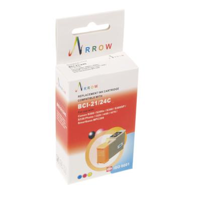 Картридж Arrow Canon BCI-21C/BCI-24C Color (BCI21/24C) - зображення 1