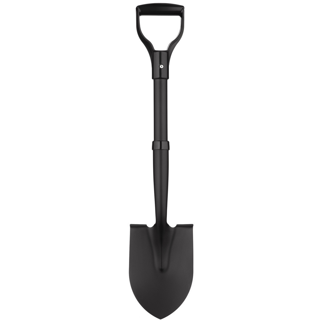 Лопата 2E Groundbreaker, сталевий держак, 2 мм, 70 см, 0.98кг (2E-S70B) - зображення 1