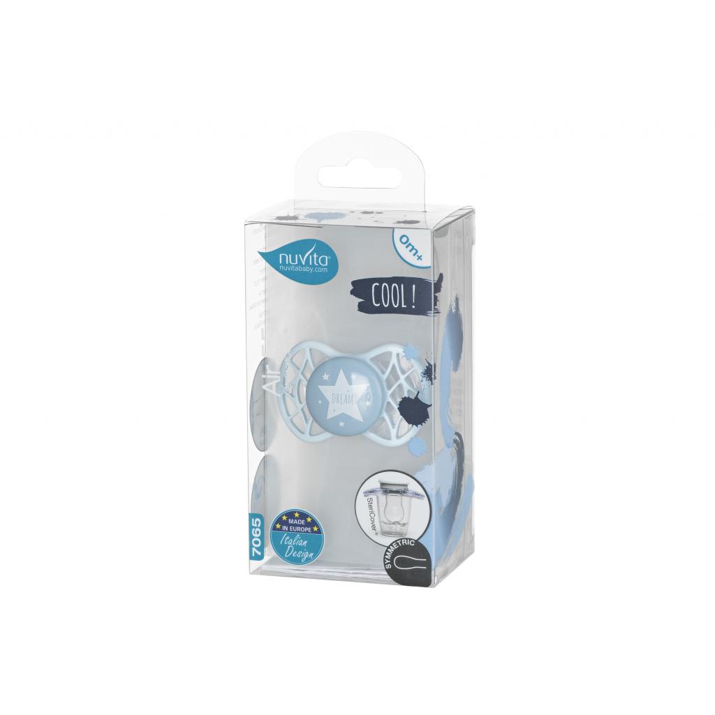 Пустушка Nuvita Air55 Cool 0m+ симетрична блакитна (NV7065BS) - зображення 3