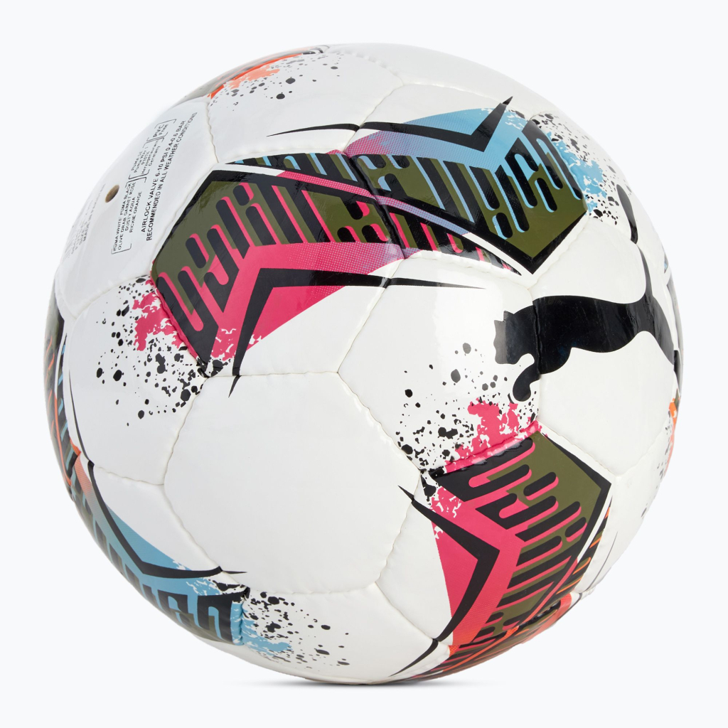 М'яч футзальний Puma тренувальний Puma Futsal 2 HS 084343-01 білий, мультиколор 4 (4067981495450) - изображение 3