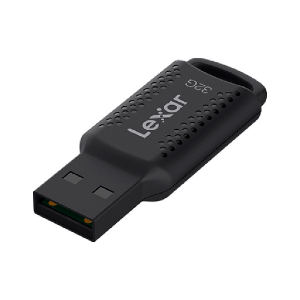 USB флеш накопичувач Lexar 32GB JumpDrive V400 Black USB 3.0 (LJDV400032G-BNBNG) - изображение 1