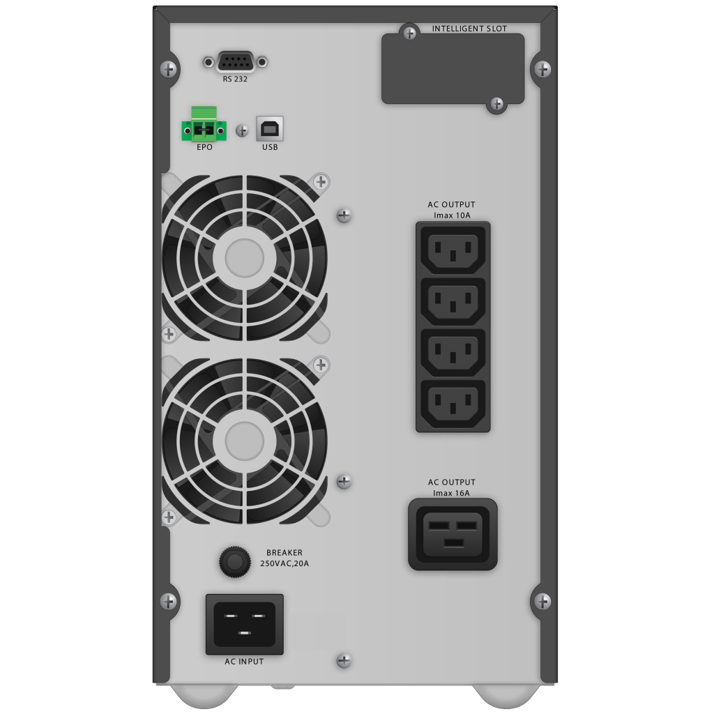 Пристрій безперебійного живлення PowerWalker VFI 3000 TG (10122043) - зображення 2