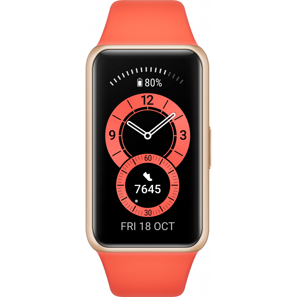 Смарт-годинник Huawei Band 6 Amber Sunrise (55026630) - изображение 2
