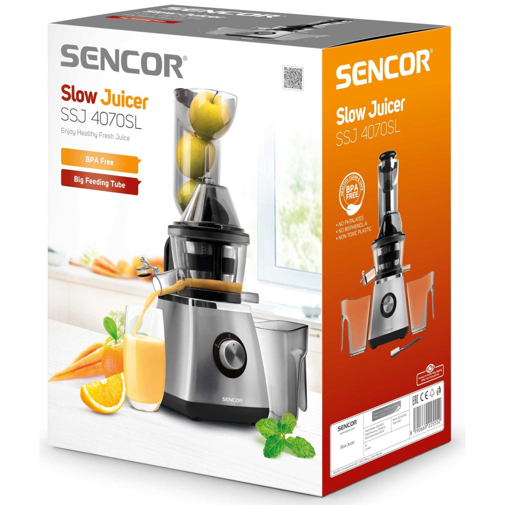 Соковижималка Sencor SSJ 4070 SL (SSJ4070SL) - зображення 12