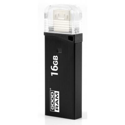 USB флеш накопичувач Goodram 16GB OTN3 (Twin) Black USB 3.0 (OTN3-0160K0R11) - зображення 2