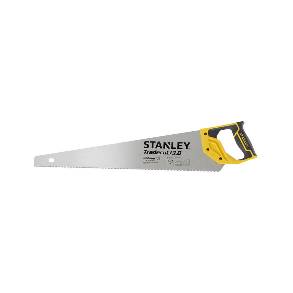 Ножівка Stanley Tradecut, універсальна, із загартованими зубами, L=550мм, 11 tpi. (STHT1-20353) - изображение 1