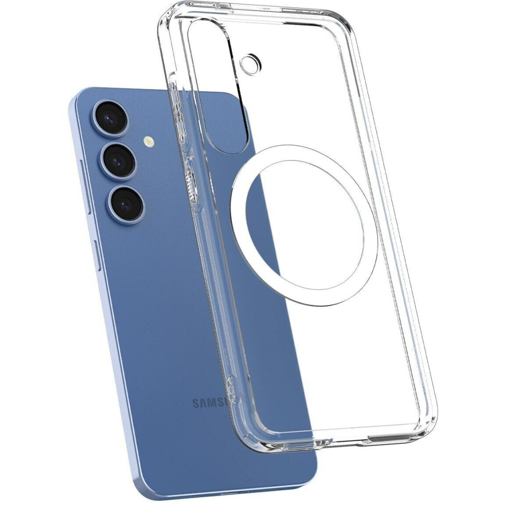 Чохол до мобільного телефона Spigen Samsung Galaxy S25+, Ultra Hybrid MagFit, Clear White (ACS08981) - изображение 7