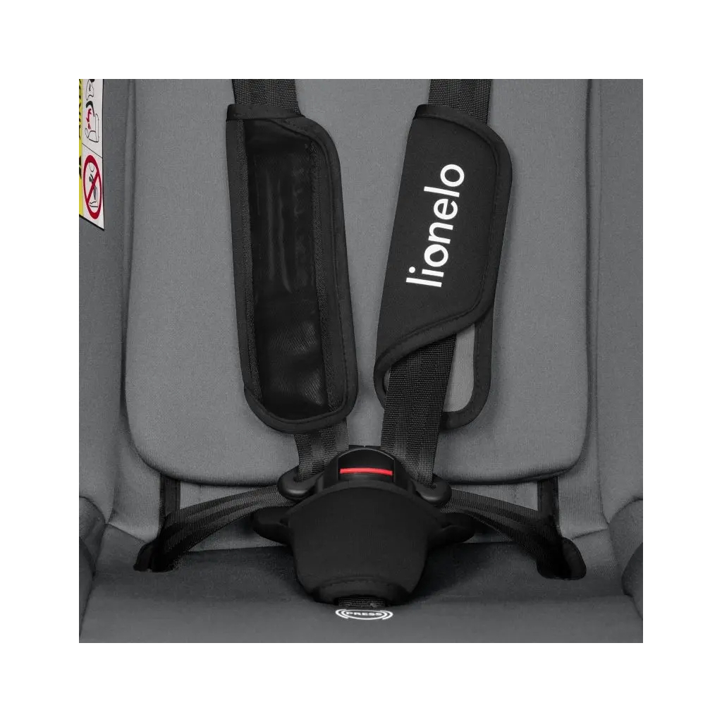 Автокрісло Lionelo Izzy I-Size Black Grey (LO-IZZY I-SIZE BLACK GREY) - зображення 6
