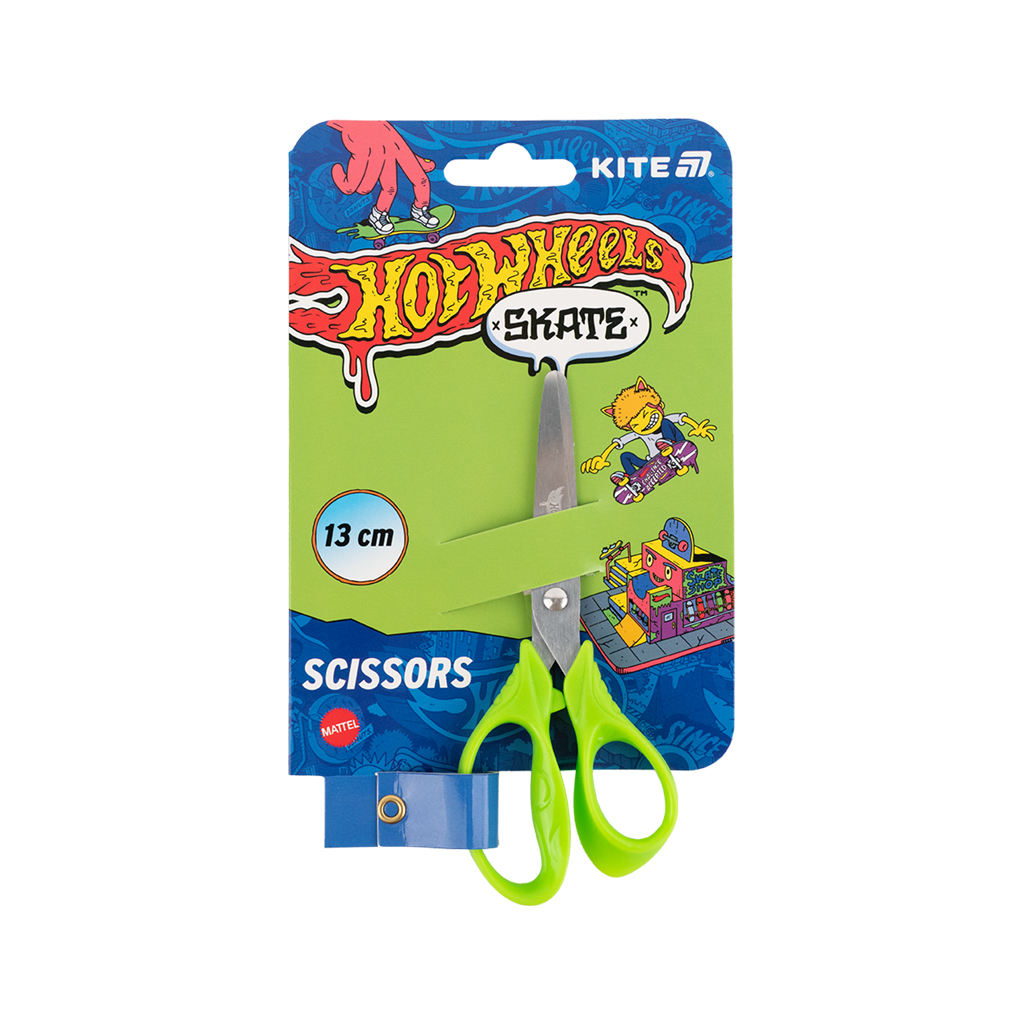 Ножиці Kite Hot Wheels, 13 см (HW25-122) - изображение 2