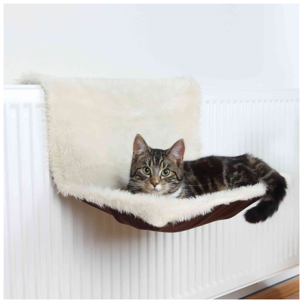 Лежак для тварин Trixie (45х26х31 см) на батарею Коричнево-бежевий (4011905431413) - зображення 2