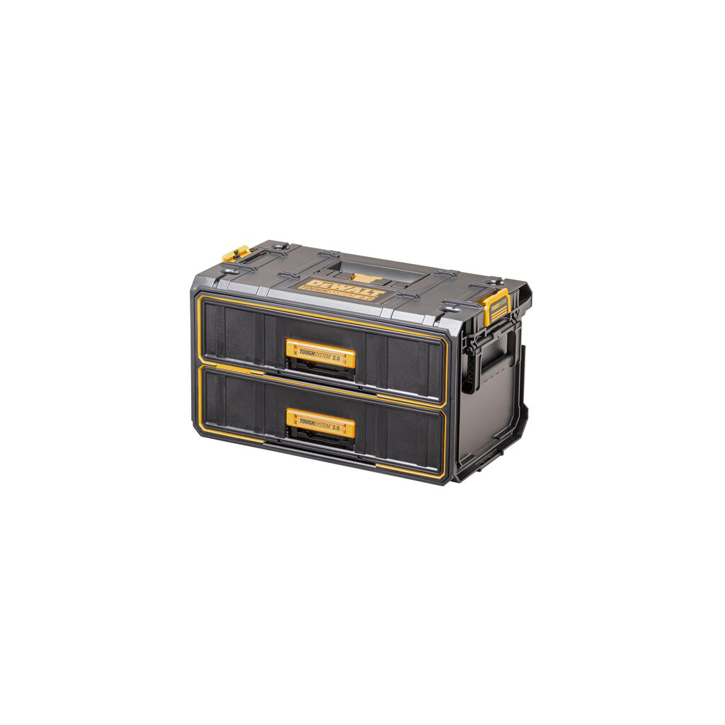 Ящик для інструментів DeWALT TOUGHSYSTEM 2.0, 555х320х320 мм, модуль на 2 ящики (DWST83529-1) - зображення 3