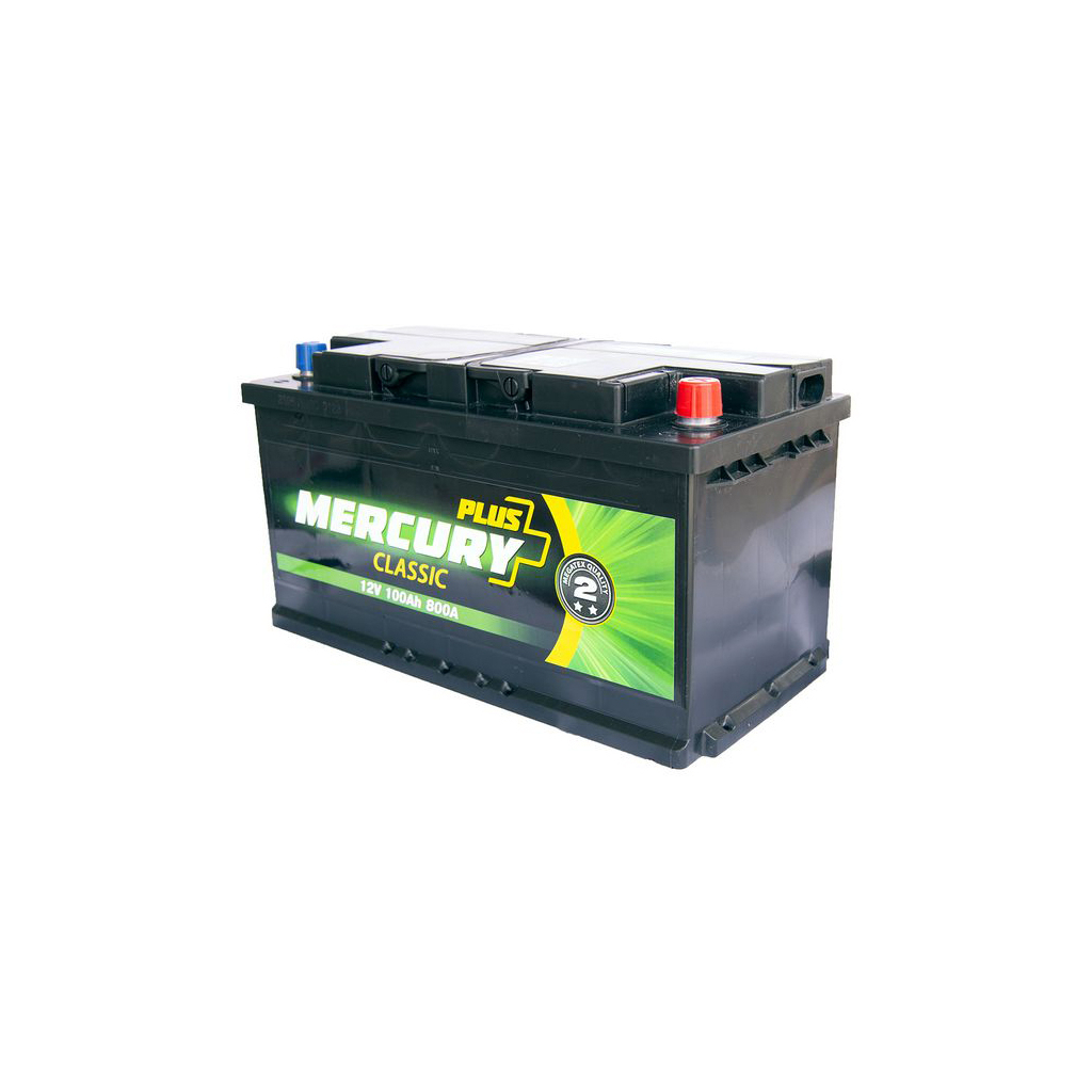 Акумулятор автомобільний MERCURY battery CLASSIC Plus 100Ah (P47282) - зображення 3