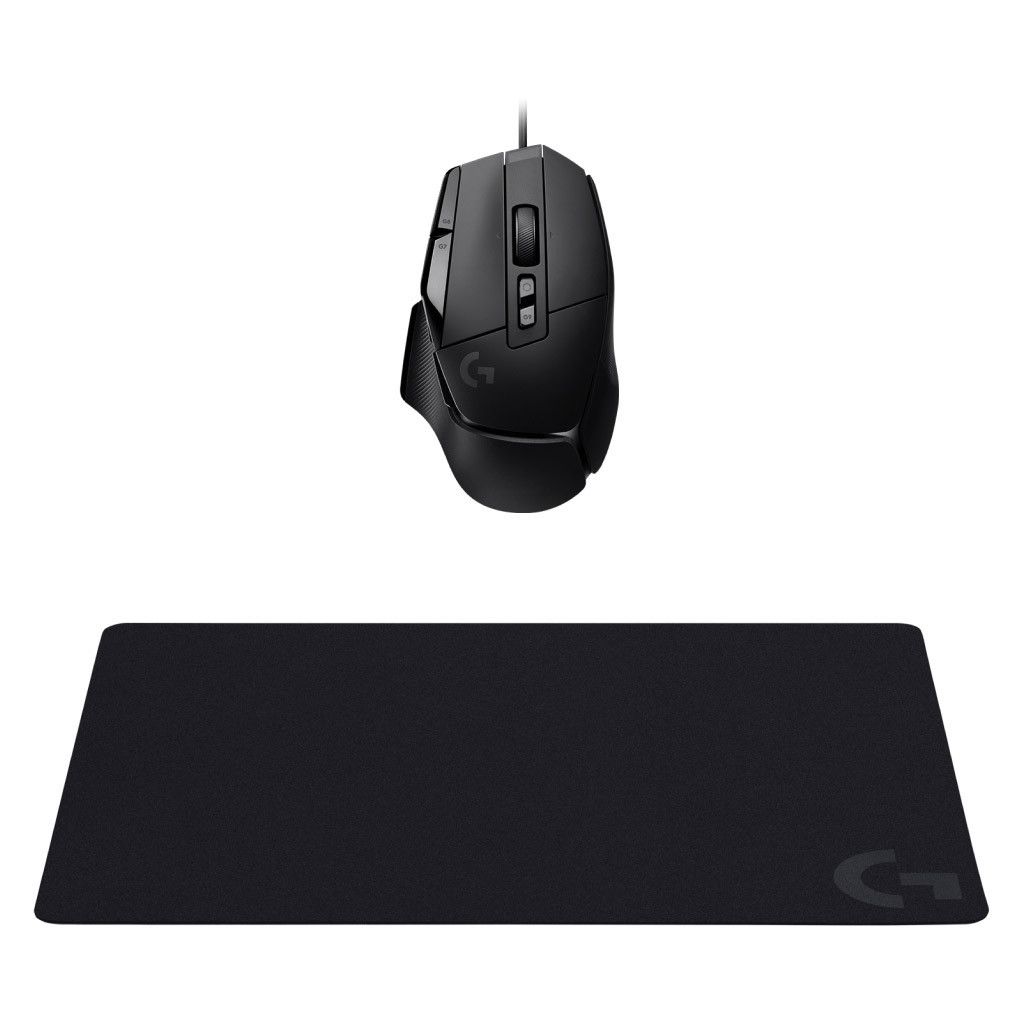 Мишка Logitech G502 X USB + ігрова поверхня G240 Black (991-000489) - зображення 1