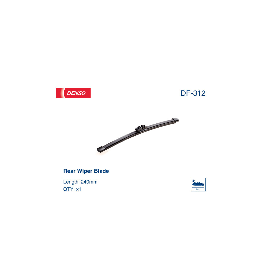 Щітка склоочисника Denso DF-312 - зображення 2