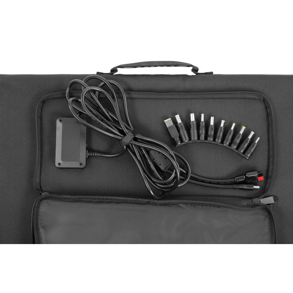 Портативна сонячна панель 2E 120W charger, DC, USB-С PD18W, USB-A 24W (2E-LSFC-120) - изображение 4