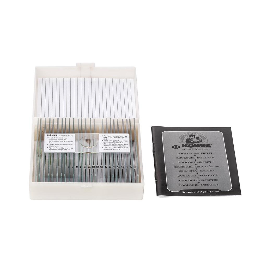 Набір мікропрепаратів Konus Біологія Клітини і тканини тварин 25 шт (4986) - изображение 4