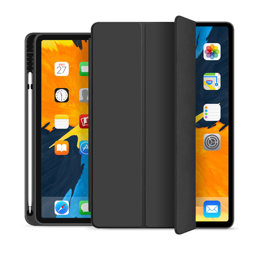 Чохол до планшета BeCover Tri Fold Soft TPU mount Pencil Apple iPad 10.9" 2022 Black (708459) - зображення 2