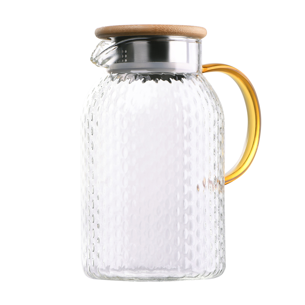 Глечик Ardesto Dew 1500 мл, боросилікатне скло, прозорий (AR2615BPG) - зображення 1