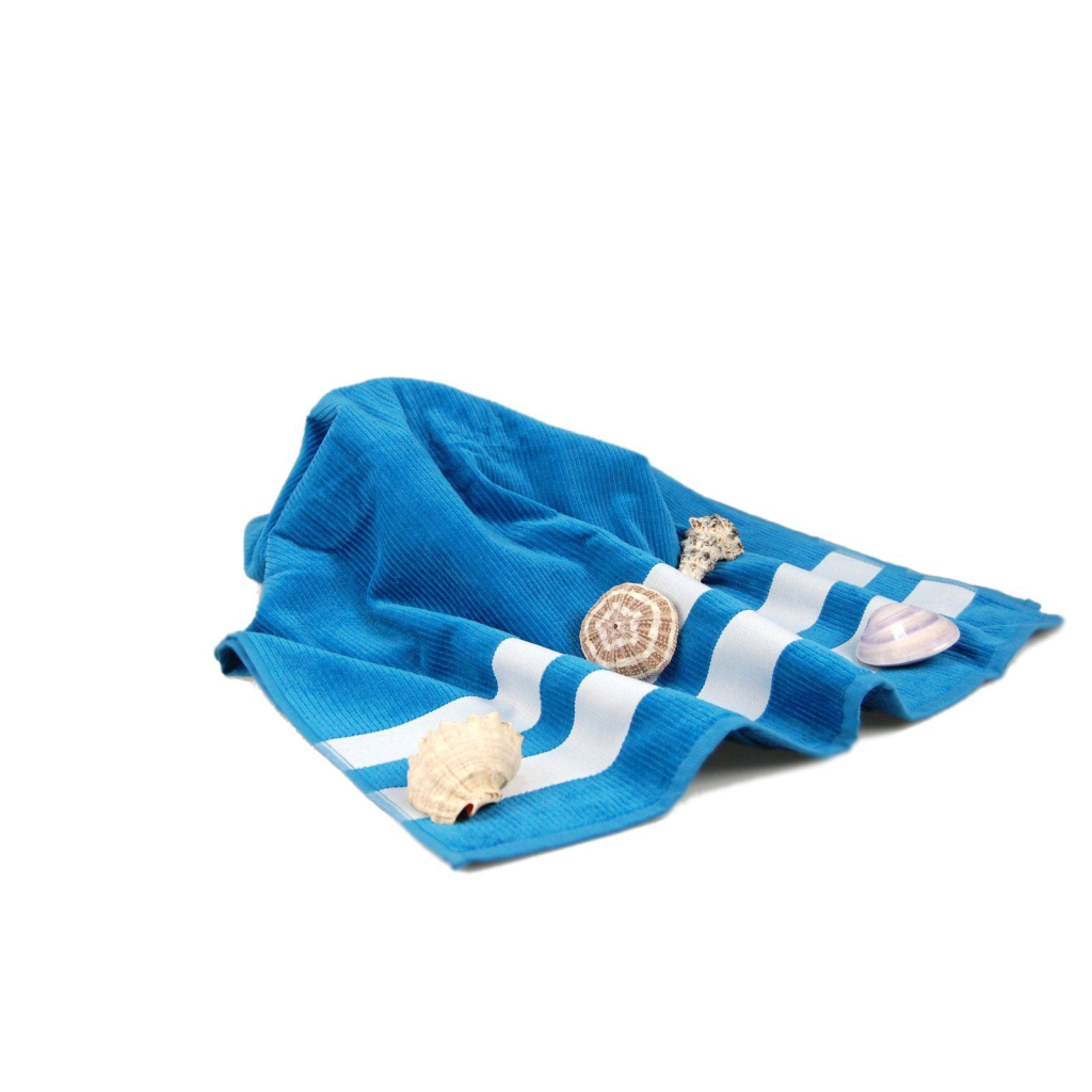 Рушник Home Line велюровий пляжний темно-бірюзовий 70х150см (105632) - зображення 1