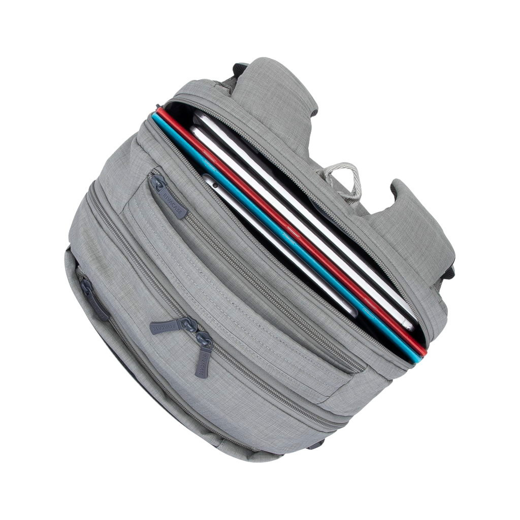 Рюкзак для ноутбука RivaCase 15.6" 8363 Biscayne, Grey - зображення 11