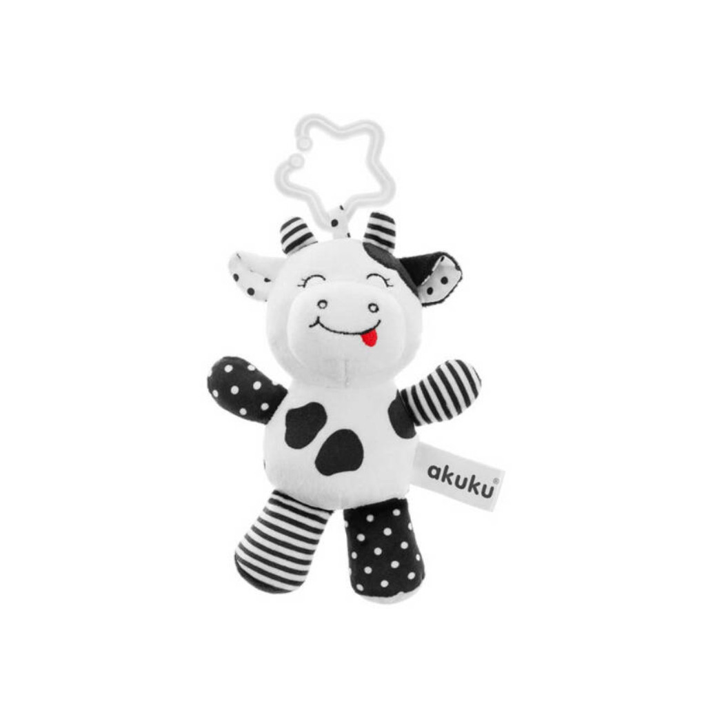 Іграшка на коляску Akuku Корова Чорно-біла (A0471) - зображення 1