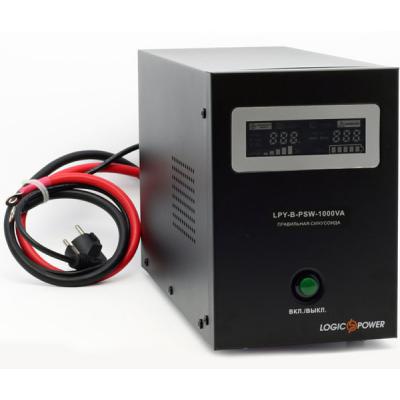 Пристрій безперебійного живлення LogicPower LPY- B - PSW-1000VA+, 10А/20А (4151) - зображення 1