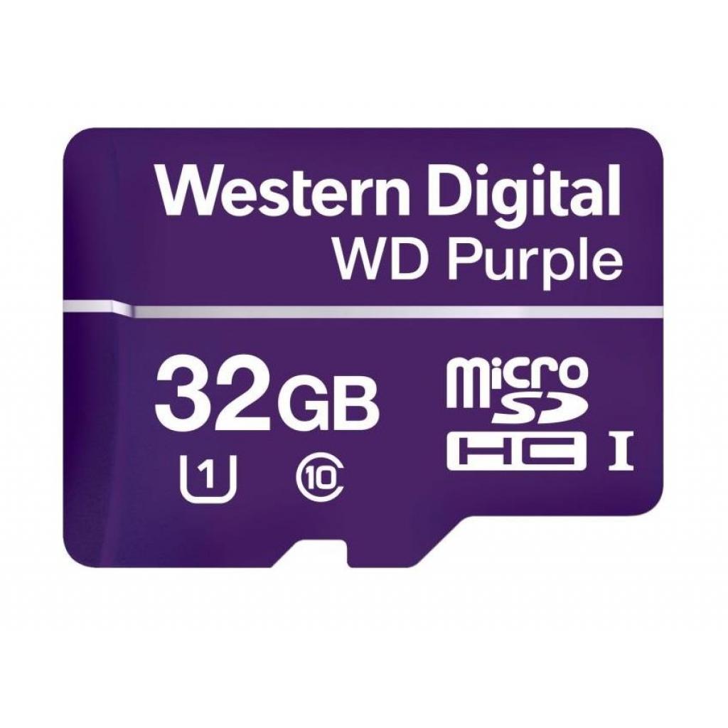 Карта пам'яті WD 32GB microSDHC class 10 UHS-I (WDD032G1P0A) - зображення 1