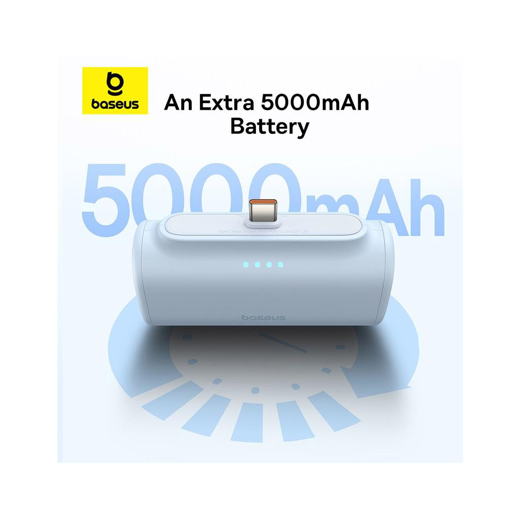 Батарея універсальна Baseus Compact 4900mAh 20W Type-C, Black (PPWC05T) (P10068302112-00) - зображення 3