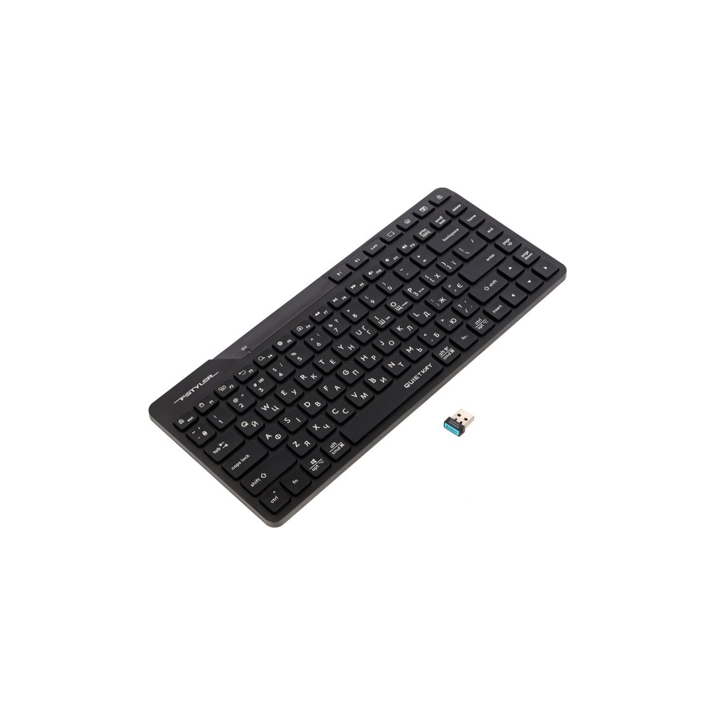 Клавіатура A4Tech FBK26C AS Wireless/Bluetooth Black (4711421000208) - зображення 4