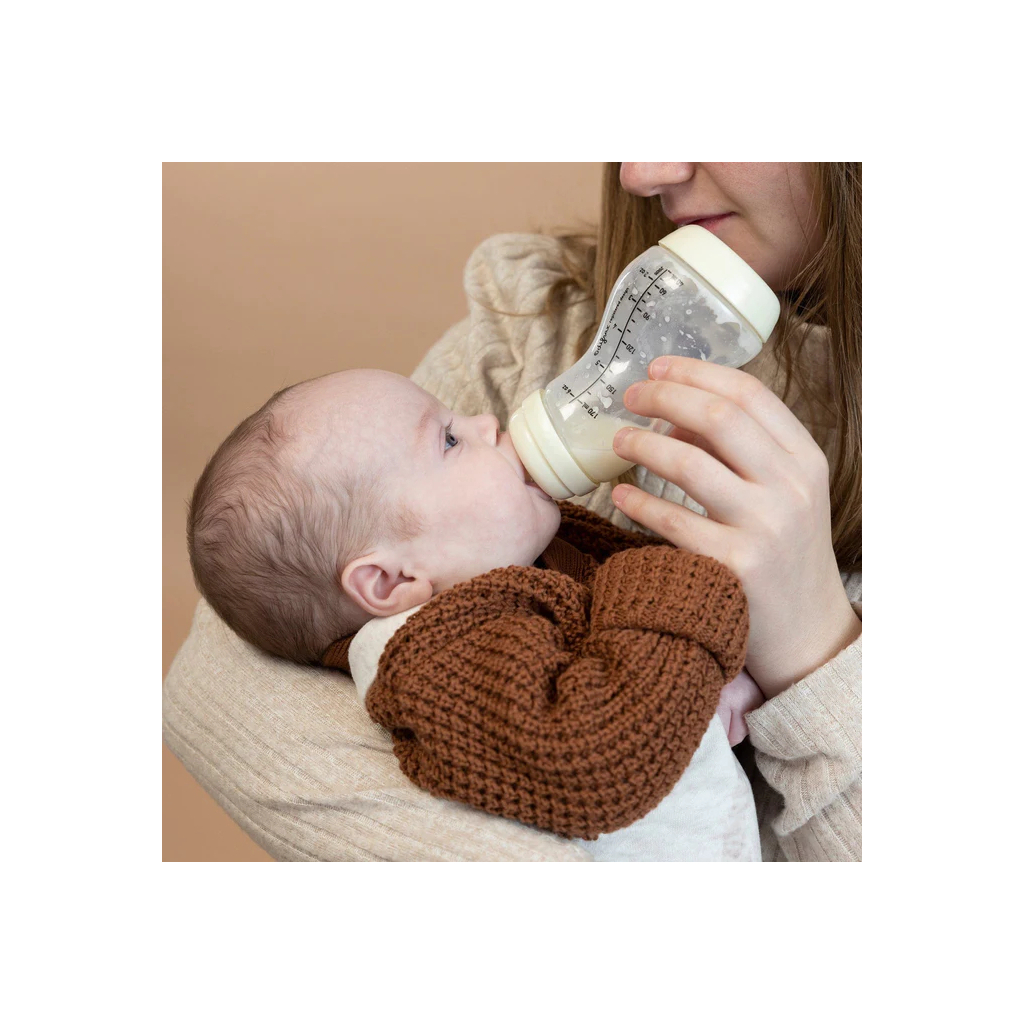 Пляшечка для годування Difrax S-bottle Natural із силіконовою соскою, 170 мл (705 Caramel) - зображення 2