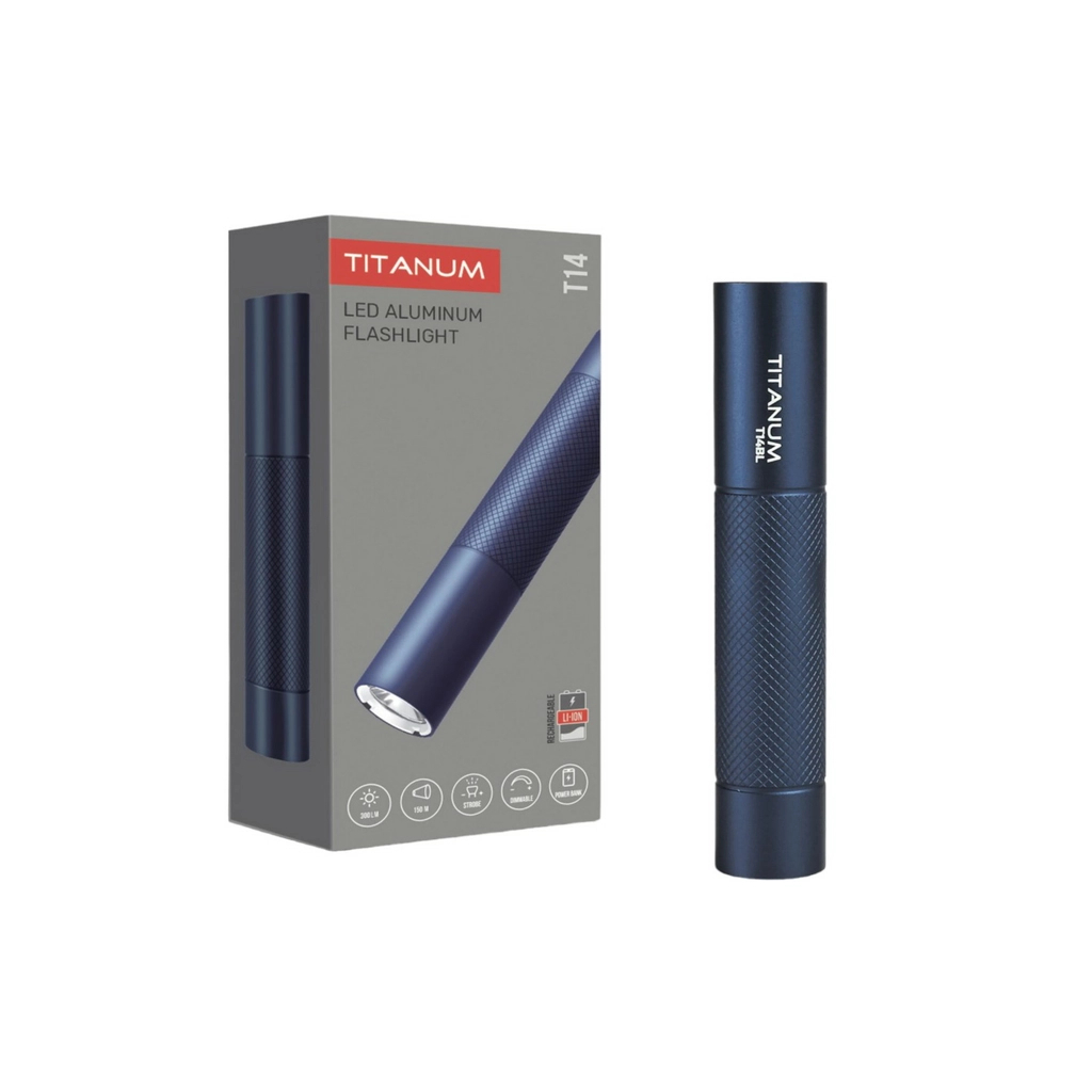 Ліхтар TITANUM 300Lm 5000K Blue (TLF-T14BL) - зображення 2