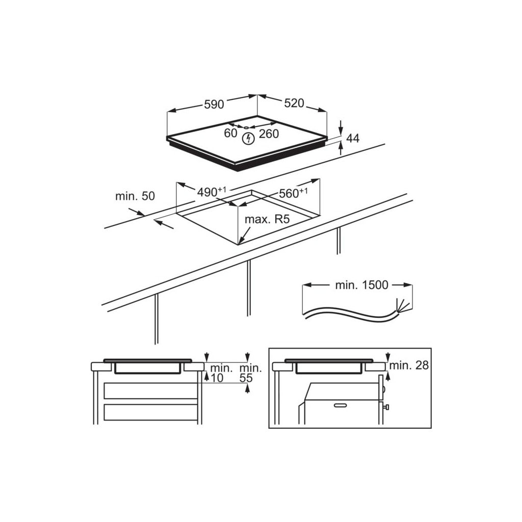 Варочна поверхня Electrolux EIS62453 - изображение 10