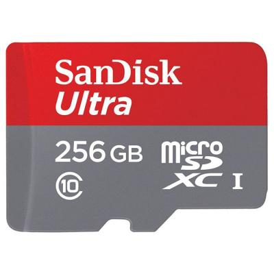 Карта пам'яті SanDisk 256GB microSDXC class 10 UHS-I Ultra (SDSQUNI-256G-GN6MA) - зображення 1