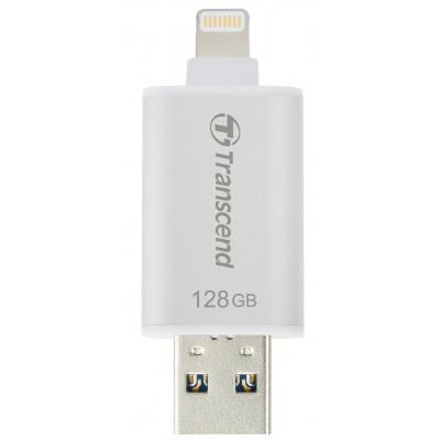 USB флеш накопичувач Transcend 128GB JetDrive Go 300 Silver USB 3.1 (TS128GJDG300S) - зображення 4