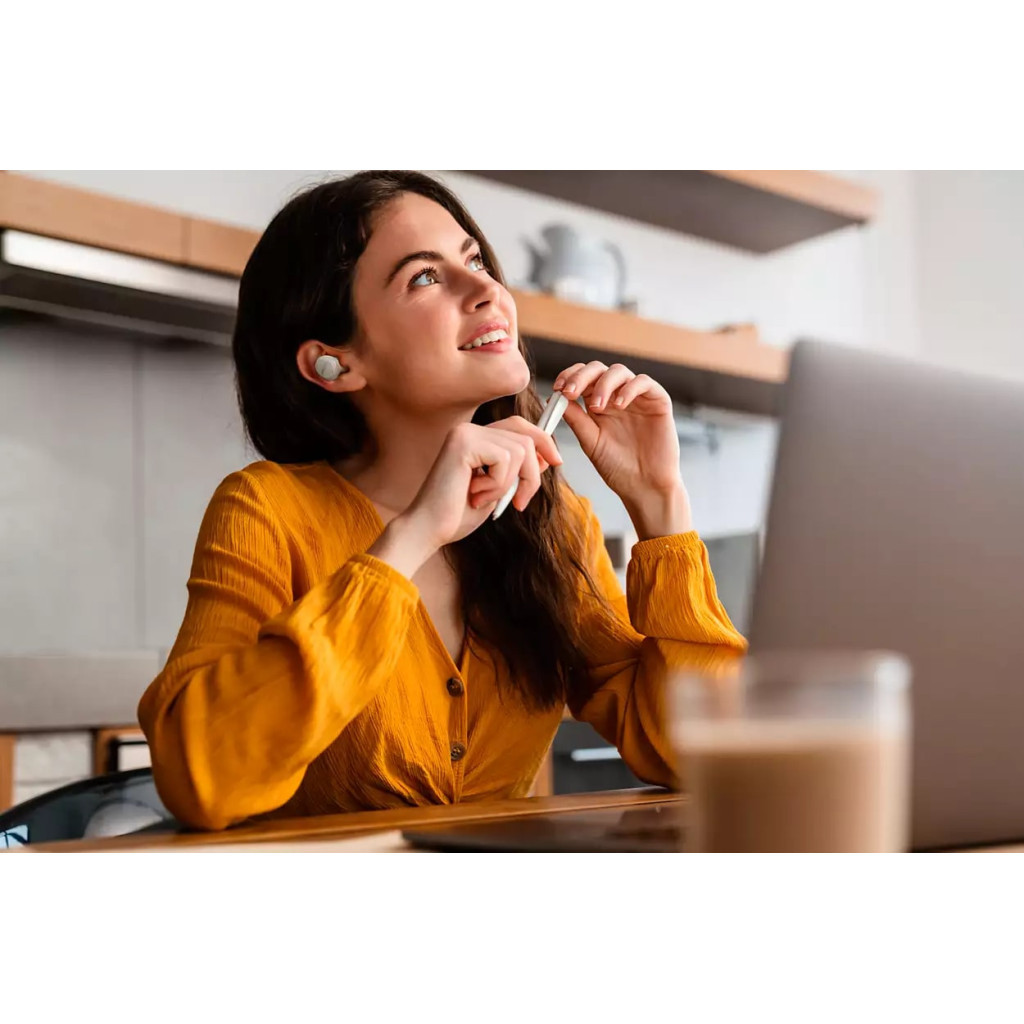 Навушники Philips TAT4556 TWS ANC IPX4 Touch control Mic White (TAT4556WT/00) - зображення 4