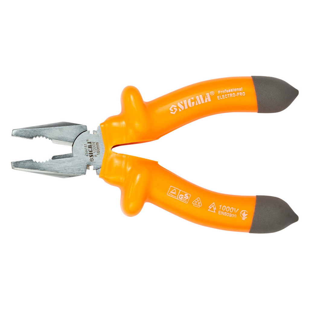 Плоскогубці Sigma діелектричні 160мм 1000В (4344161) - изображение 3