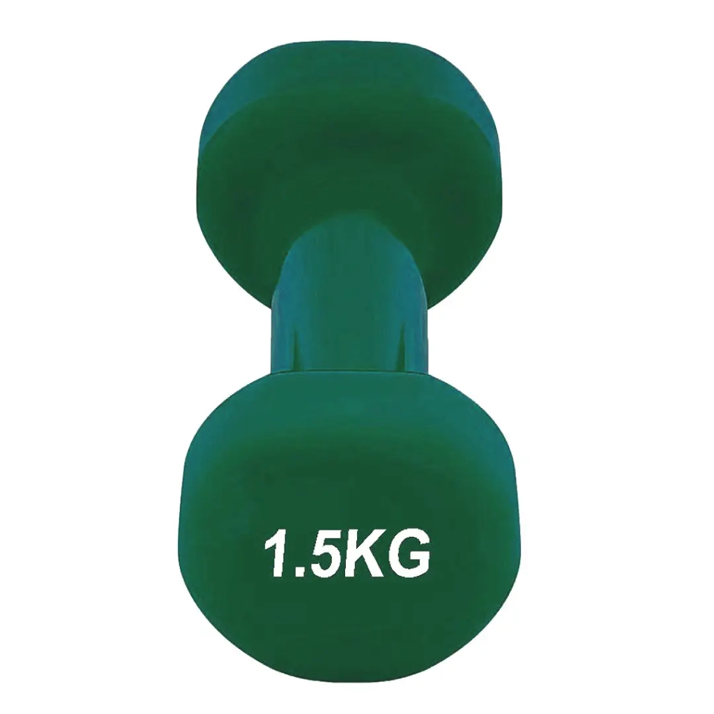 Гантельний набір PowerPlay Achilles 2 х 1,5 кг Зелений (2 (PP_4125_1,5kg_2in) - зображення 4