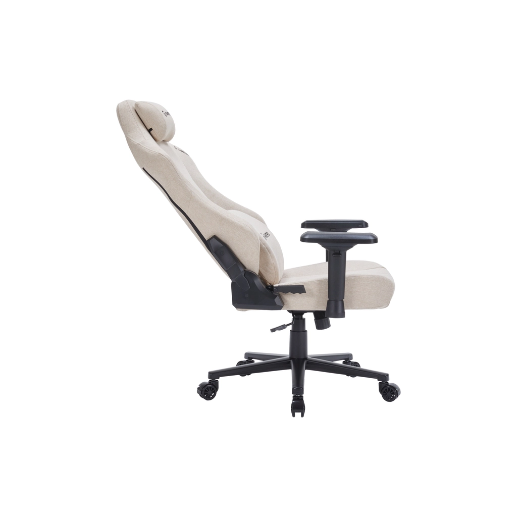 Крісло ігрове GamePro FGC750G Size L Fabric Beige (FGC750G) - зображення 4